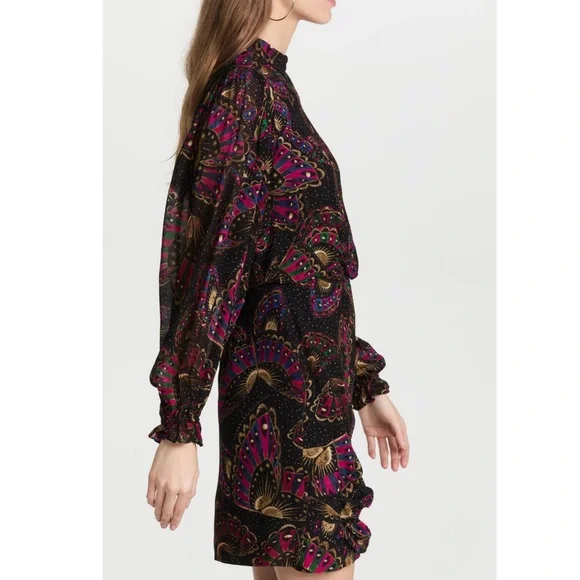 FARM Rio Butterfly Sky Mini Dress - Picture 4 of 11